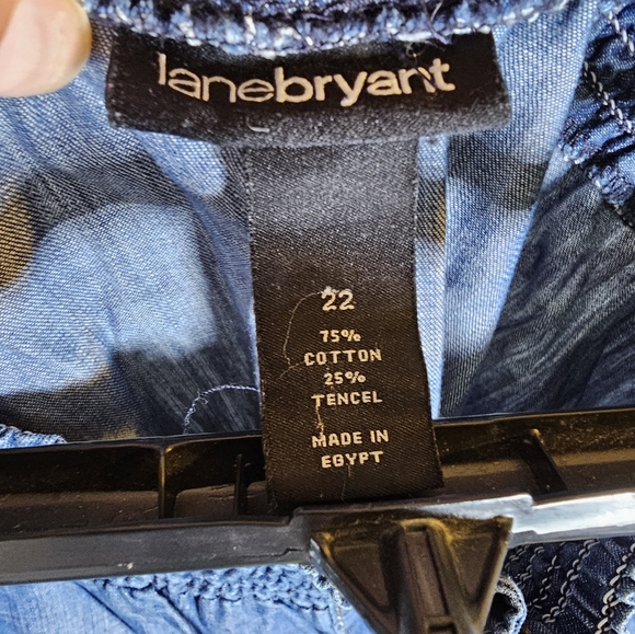 3/$20 Lane Bryant 22 Smocked Elastic Skirt - Picture 3 of 6